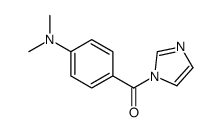 [4-(dimethylamino)phenyl]-imidazol-1-ylmethanone结构式