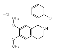 1-(2-HYDROXYPHENYL)-6,7-DIMETHOXY-1,2,3,4-TETRAHYDROISOQUINOLINE HYDROCHLORIDE结构式