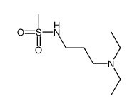 N-[3-(diethylamino)propyl]methanesulfonamide Structure