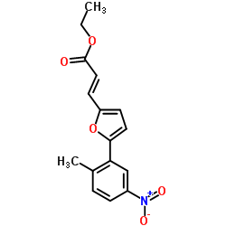 3-[5-(2-METHYL-5-NITRO-PHENYL)-FURAN-2-YL]-ACRYLIC ACID ETHYL ESTER picture