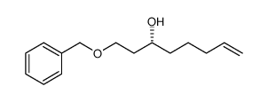 7-Octen-3-ol, 1-(phenylmethoxy)-, (3R) Structure