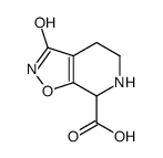 3-hydroxy-4,5,6,7-tetrahydroisoxazolo(5,4-c)pyridine-7-carboxylic acid picture