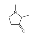 1,2-DIMETHYLPYRROLIDIN-3-ONE Structure