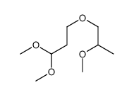 1,1-dimethoxy-3-(2-methoxypropoxy)propane Structure