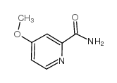 4-METHOXYPYRIDINE-2-CARBOXAMIDE Structure