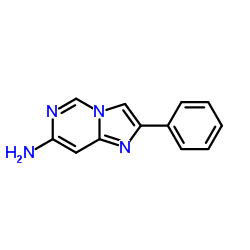 2-Phenylimidazo[1,2-c]pyrimidin-7-amine Structure