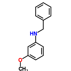 N-Benzyl-3-methoxyaniline Structure