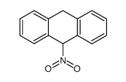 9-Nitro-9,10-dihydroanthracen Structure