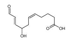 8-hydroxy-11-oxoundeca-5,9-dienoic acid Structure