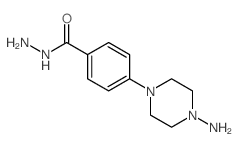 Benzoic acid,4-(4-amino-1-piperazinyl)-, hydrazide结构式