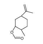 (1alpha,2beta,5alpha)-2-methyl-5-(1-methylvinyl)cyclohexyl formate结构式