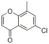 4H-1-Benzopyran-4-one, 6-chloro-8-Methyl- structure