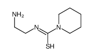 N-(2-aminoethyl)piperidine-1-carbothioamide Structure