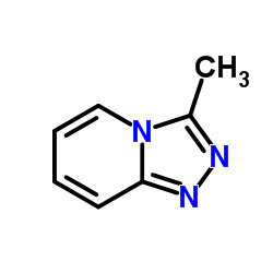 3-甲基-[1,2,4] 三唑[4,3-A]吡啶结构式