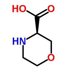 (R)-3-吗啉基羧酸结构式