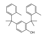 2,4-bis[2-(2-methylphenyl)propan-2-yl]phenol结构式