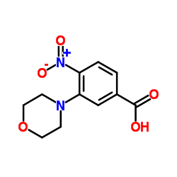 3-(4-Morpholinyl)-4-nitrobenzoic acid picture