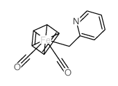 Iron, dicarbonyl(h5-2,4-cyclopentadien-1-yl)(2-pyridinylmethyl)-结构式