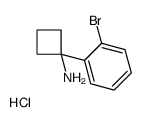 1-(2-bromophenyl)cyclobutanamine hcl结构式