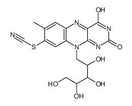 8-thiocyanatoriboflavin structure