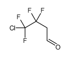 4-chloro-3,3,4,4-tetrafluorobutanal Structure