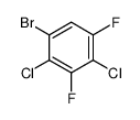 1-溴-2,4-二氯-3,5-二氟苯结构式