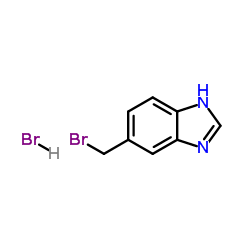 5-(bromomethyl)-1H-benzo[d]imidazole hydrobromide结构式