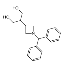 2-(1-benzhydrylazetidin-3-yl)propane-1,3-diol structure