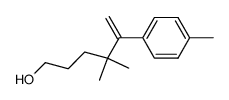 4,4-dimethyl-5-(4-methylphenyl)-5-hexen-1-ol Structure