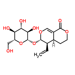 獐牙菜苷结构式