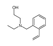 2-[(2-ethenylphenyl)methyl-ethylamino]ethanol结构式