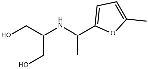 1,3-Propanediol, 2-[[1-(5-methyl-2-furanyl)ethyl]amino]- structure