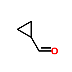 Cyclopropanecarboxyldehyde structure