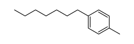 1-heptyl-4-methyl-benzene Structure