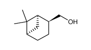 (1alpha,2beta,5alpha)-6,6-dimethylbicyclo[3.1.1]heptane-2-methanol结构式