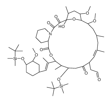 38-Desmethylene 24,32-Bis-O-(tert-butyldimethylsilyl)-38-oxo-FK-506 Structure