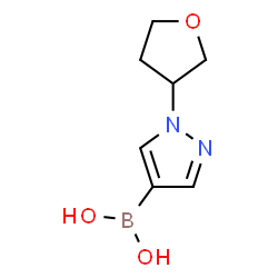 1-(3-四氢呋喃基)-1H-吡唑-4-硼酸图片