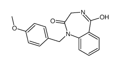 1-(4-METHOXYBENZYL)-3,4-DIHYDRO-1H-BENZO[E][1,4]DIAZEPINE-2,5-DIONE structure