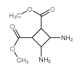 1,2-Cyclobutanedicarboxylicacid,3,4-diamino-,dimethylester(9CI)结构式