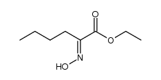 ethyl (E)-2-(hydroxyimino)hexanoate Structure