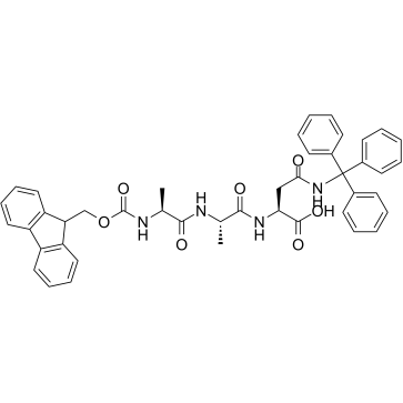 Fmoc-Ala-Ala-Asn(Trt)-OH图片