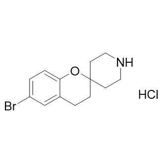 6-溴-3,4-二氢螺[1-苯并吡喃-2,4'-哌啶]盐酸盐图片
