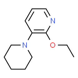 Pyridine, 2-ethoxy-3-(1-piperidinyl)- (9CI)结构式