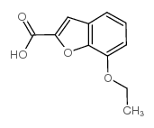 5-乙氧基苯并呋喃-2-羧酸结构式