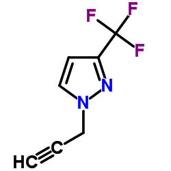 1-PROP-2-YNYL-3-(TRIFLUOROMETHYL)-1H-PYRAZOLE structure