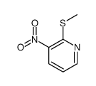 2-methylsulfanyl-3-nitropyridine结构式