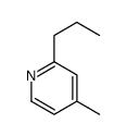 4-methyl-2-propylpyridine结构式