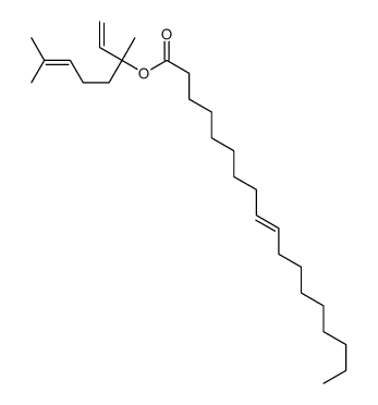 3,7-dimethylocta-1,6-dien-3-yl (Z)-octadec-9-enoate Structure