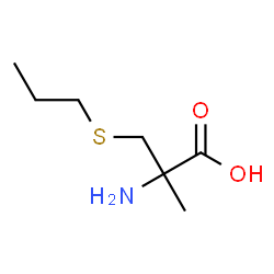 2-Methyl-3-(propylthio)-DL-alanine结构式