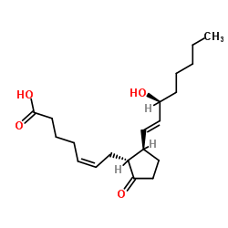 11-脱氧前列腺素E2结构式